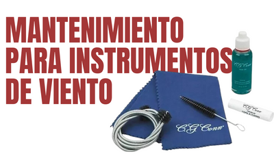 Mantenimiento para Instrumentos de Viento