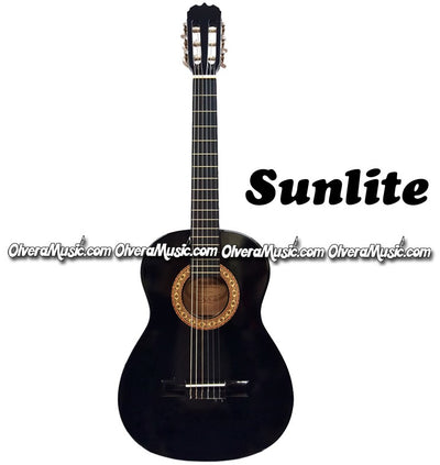 SUNLITE 3/4 Classical Guitar - Black