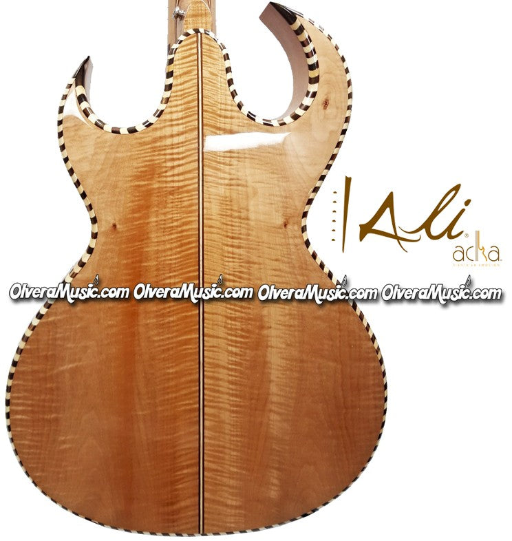 ALI ACHA  Bajo Quinto Profesional (AABQMR2P) Madera de Maple doble pico - Disponible solo sobre pedido.