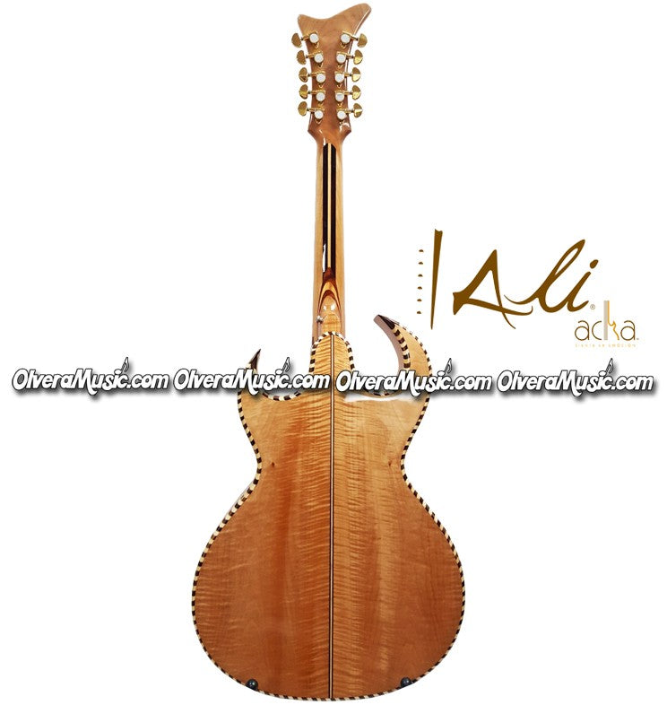 ALI ACHA  Bajo Quinto Profesional (AABQMR2P) Madera de Maple doble pico - Disponible solo sobre pedido.