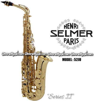 SELMER PARIS "Series II" Jubilee Edition Professional Eb Alto Saxophone - Lacquer Finish