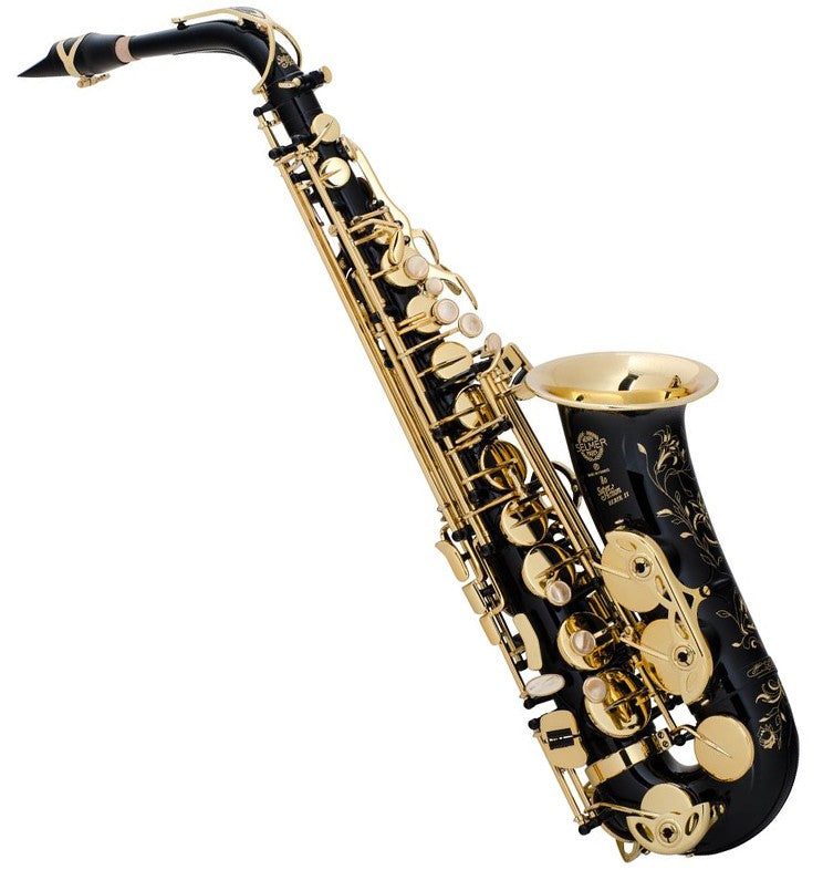 SELMER PARIS "Series II" Jubilee Edition Professional Eb Alto Saxophone - Black Lacquer Finish