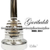 GARIBALDI Elite Double-Cup Trombone Mouthpiece - Silver Plate Finish