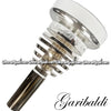 GARIBALDI Elite Double-Cup Trombone Mouthpiece - Silver Plate Finish