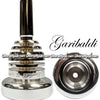 GARIBALDI Elite Double-Cup Trombone Mouthpiece - Silver Plate Finish