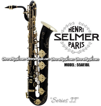 SELMER PARIS "Series II" Jubilee Edition Professional Baritone Saxophone - Black Lacquer