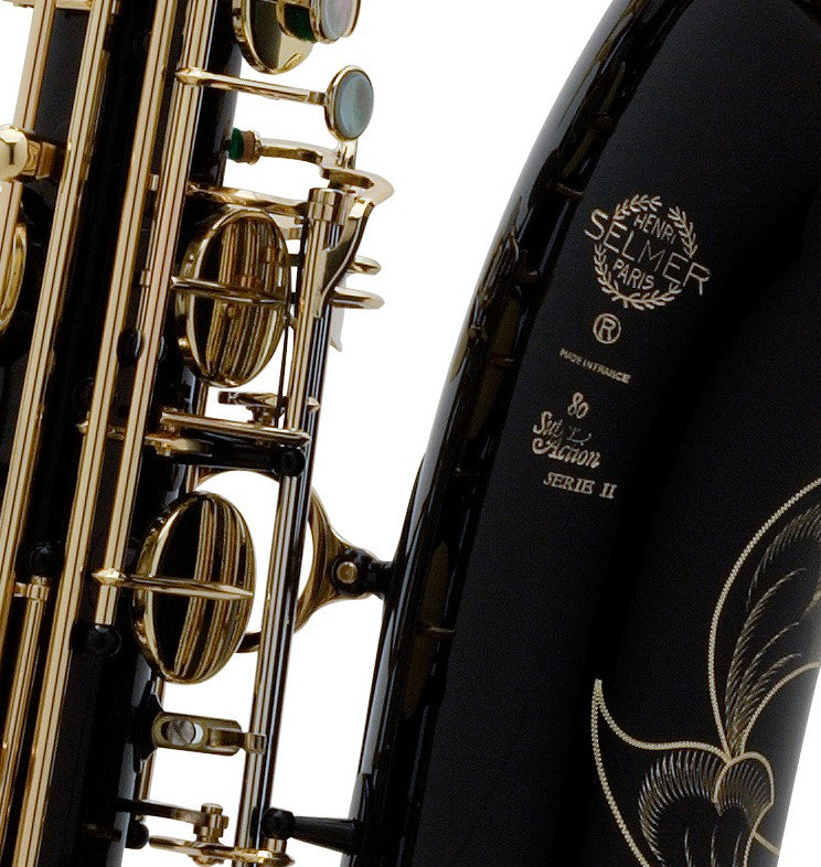 SELMER PARIS "Series II" Jubilee Edition Professional Baritone Saxophone - Black Lacquer