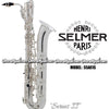 SELMER PARIS "Series II" Jubilee Edition Professional Eb Baritone Saxophone - Silver Plated