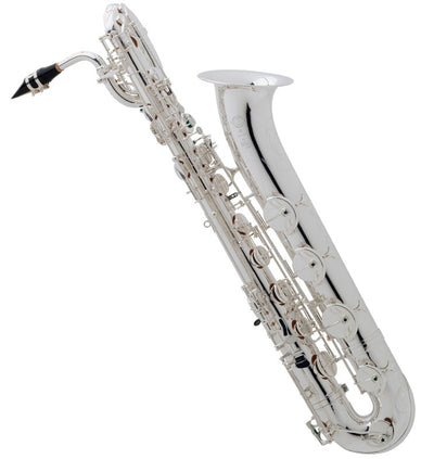 SELMER PARIS "Series II" Jubilee Edition Professional Eb Baritone Saxophone - Silver Plated