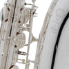 SELMER PARIS "Series II" Jubilee Edition Professional Eb Baritone Saxophone - Silver Plated