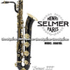 SELMER PARIS "Series III" Jubilee Edition Professional Baritone Saxophone - Black Lacquer