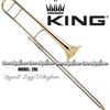 KING "Legend - Jiggs Whigham" Professional Slide Tenor Trombone - Lacquer Finish