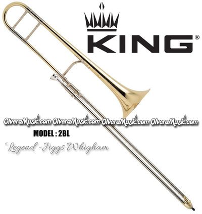 KING "Legend - Jiggs Whigham" Professional Slide Tenor Trombone - Lacquer Finish