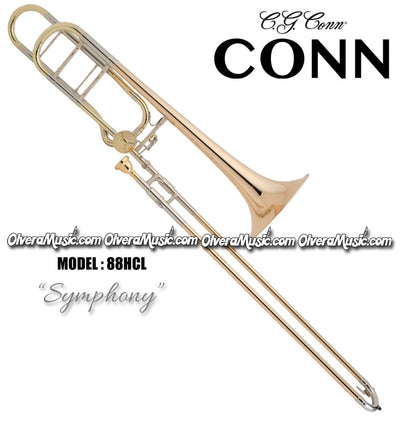 CONN "Symphony" Professional Slide Tenor Trombone - Lacquer Finish