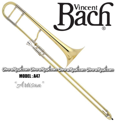 BACH Stradivarius "Artisan" Professional Straight Slide Trombone - Lacquer Finish