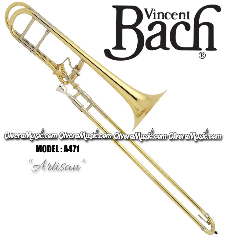 BACH Stradivarius "Artisan" Professional Tenor Slide Trombone "Infinity" Model - Lacquer Finish