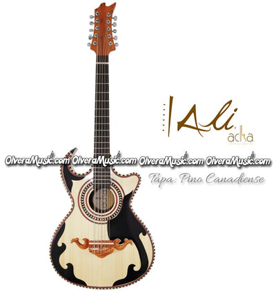 ALI ACHA Bajo Quinto / Requinto Profesional Palo Escrito (ALIACHA-6) - Disponible solo sobre pedido.