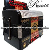 ROSSETTI Volcano Button Accordion - New Design