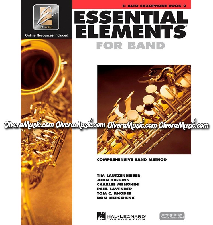 ESSENTIAL ELEMENTS For Band - Alto Saxophone Book 2