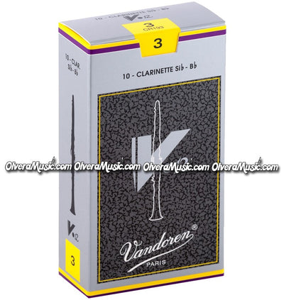 VANDOREN V12 Bb Clarinet Reeds - Box of 10