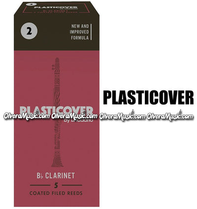 PLASTICOVER Bb Clarinet Reeds - Box of 5