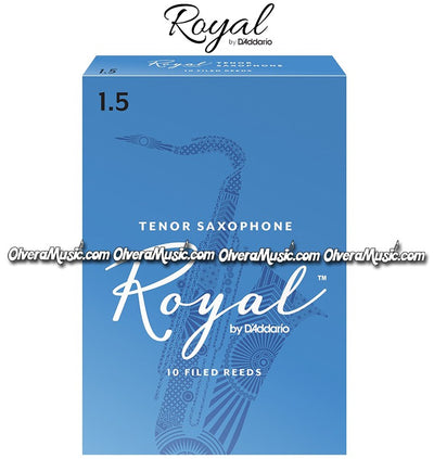 RICO ROYAL Tenor Saxophone Reeds - Box of 10