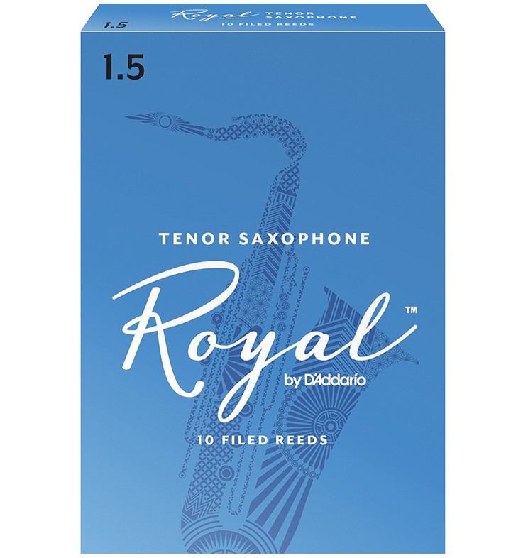 RICO ROYAL Tenor Saxophone Reeds - Box of 10