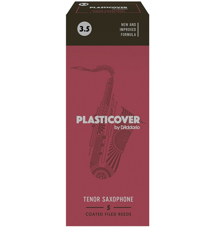 PLASTICOVER Tenor Saxophone Reeds - Box 0f 5