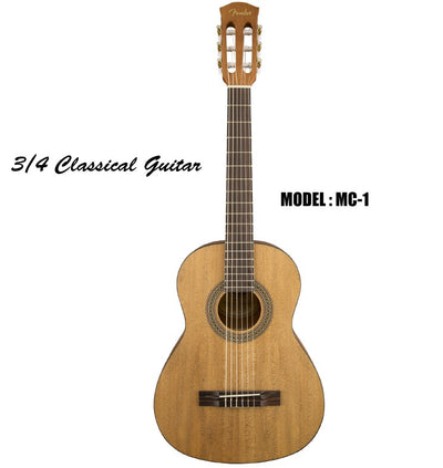 FENDER 3/4 Classical Guitar - Satin