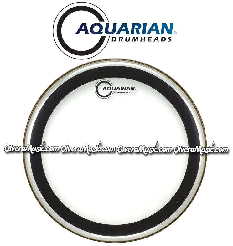 AQUARIAN Performance II Clear Drumhead