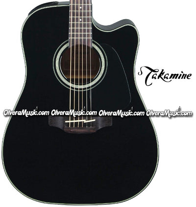 TAKAMINE G30 Series Acoustic/Electric 6-String Guitar - Gloss Black