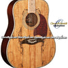 OSCAR SCHMIDT by Washburn Dreadnought Acoustic Guitar - Spalted Maple Top