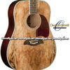 OSCAR SCHMIDT by Washburn Dreadnought Acoustic Guitar - Spalted Maple