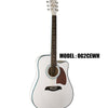 OSCAR SCHMIDT by Washburn Dreadnought Acoustic-Electric Guitar - White