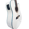 OSCAR SCHMIDT by Washburn Dreadnought A/E 12-String Cutaway Guitar - White