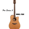 TAKAMINE Pro Series 3 Acoustic/Electric 6-String Guitar - Satin Natural