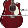 TAKAMINE John Jorgenson Signature Series 12-String A/E Guitar - Gloss Red Stain