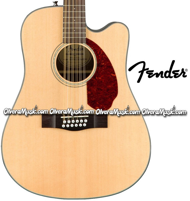 FENDER 12-String A/E Guitar - Natural