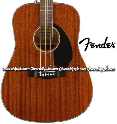 FENDER Dreadnought Acoustic Guitar - Mahogany