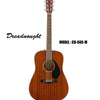 FENDER Dreadnought Acoustic Guitar - Mahogany