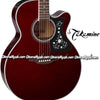 TAKAMINE NEX-Body Acoustic/Electric 6-String Guitar - Wine Red