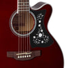 TAKAMINE NEX-Body Acoustic/Electric 6-String Guitar - Wine Red