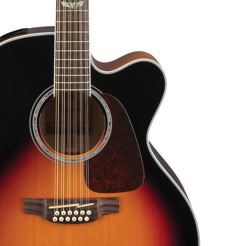 TAKAMINE G70 Series Acoustic/Electric 12-String Jumbo Guitar - Sunburst