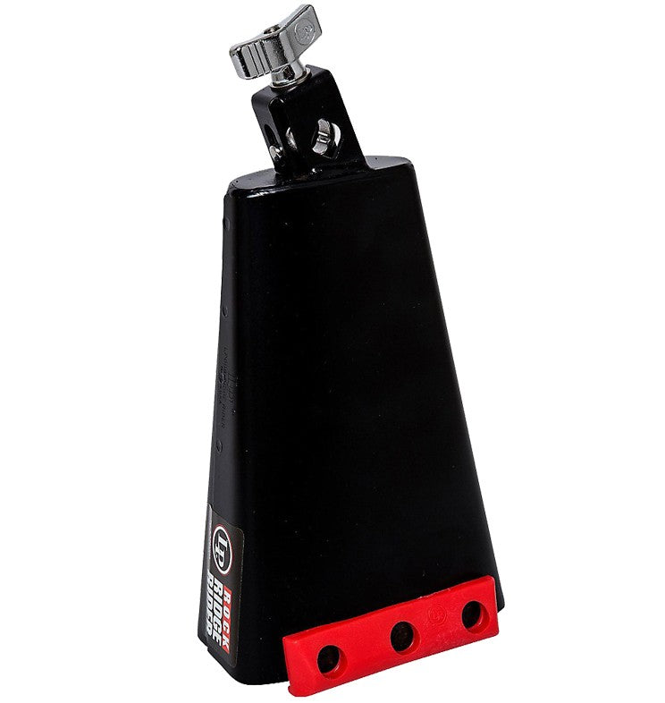 LP Rock Ridge Rider Cowbell - 8", Mountable, Black Finish