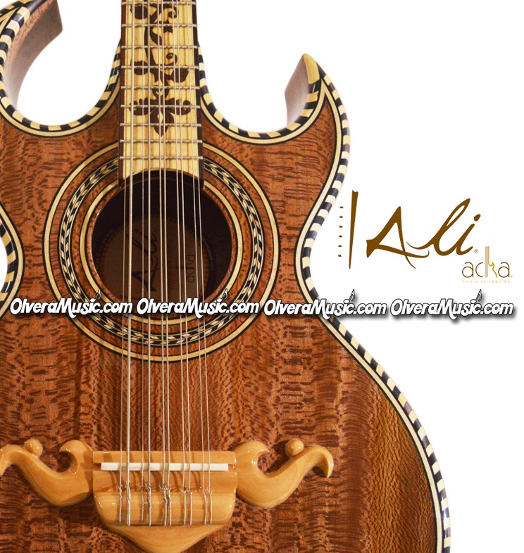 ALI ACHA Bajo Quinto Profesional (AABQHRND7) Madera de Haya doble pico -  Disponible solo sobre pedido.