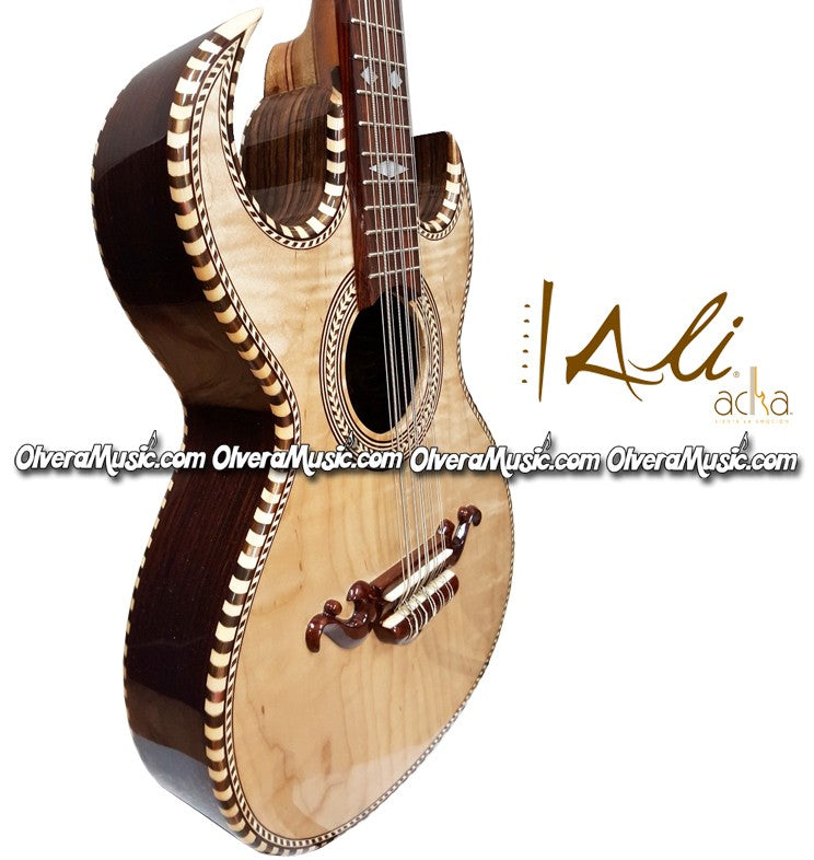 ALI ACHA  Bajo Quinto Profesional (AABQM2PMDI) Madera de Maple - Disponible solo sobre pedido.