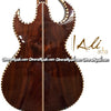 ALI ACHA  Bajo Quinto Profesional (AABQM2PMDI) Madera de Maple - Disponible solo sobre pedido.