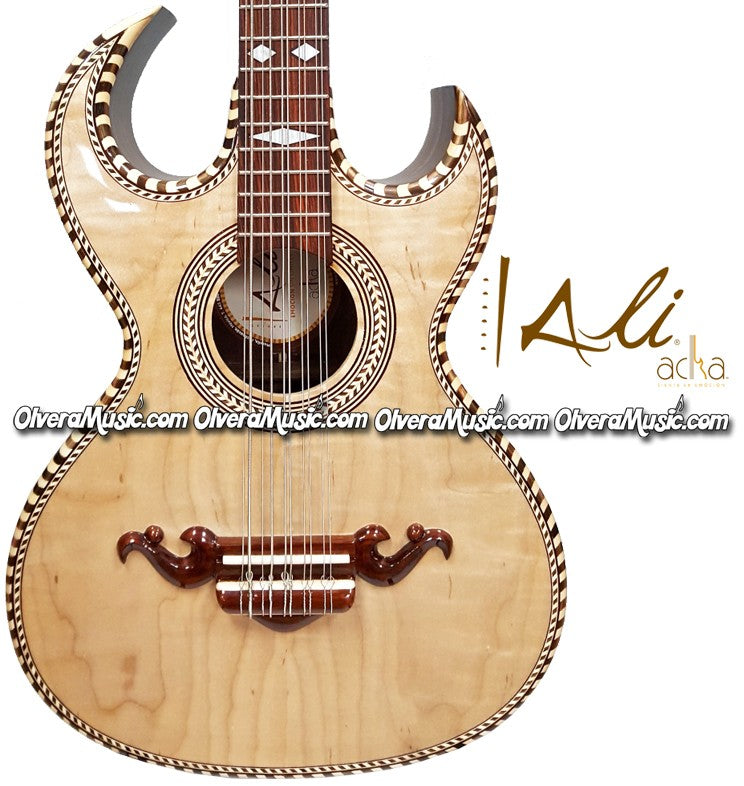 ALI ACHA  Bajo Quinto Profesional (AABQM2PMDI) Madera de Maple - Disponible solo sobre pedido.