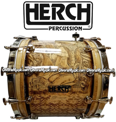 HERCH Tambora Custom (Dama Guerrera) - Disponible solo sobre pedido.