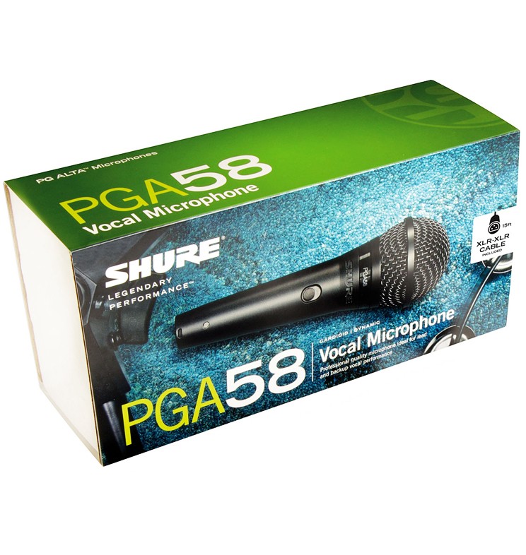 SHURE Dynamic Vocal Microphone - PG ALTA Series